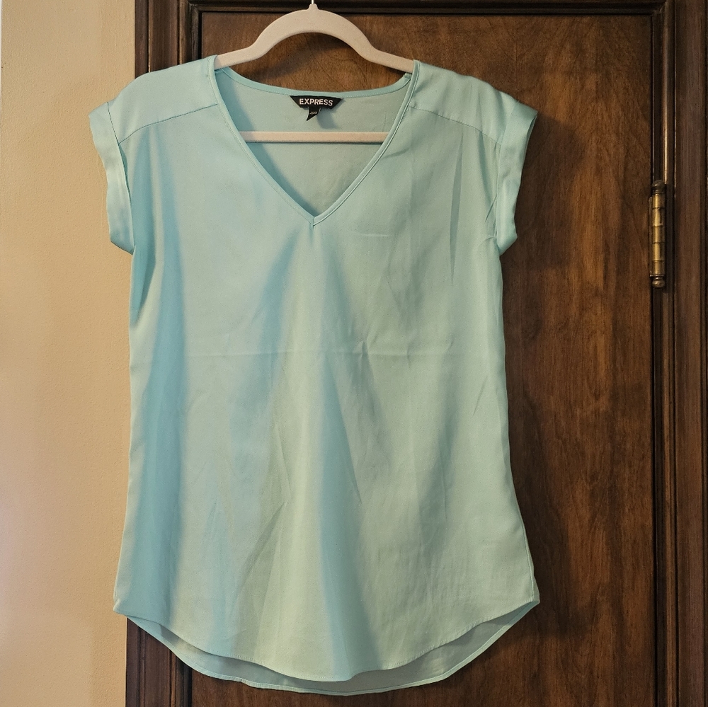 Light Blue Express Blouse